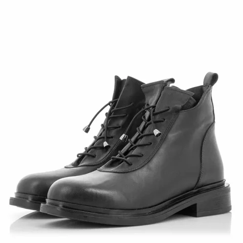 Дамски Равни Боти CARLO FABIANI – 195-11805 BLACK — снимка 3