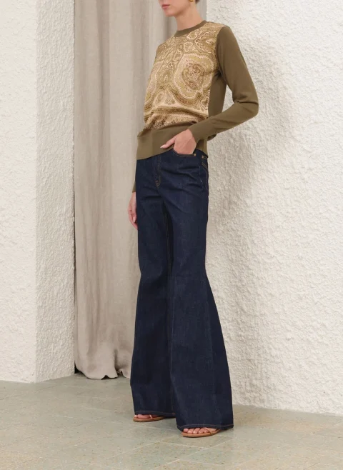 Пуловер `Luna silk` Zimmermann — снимка 2