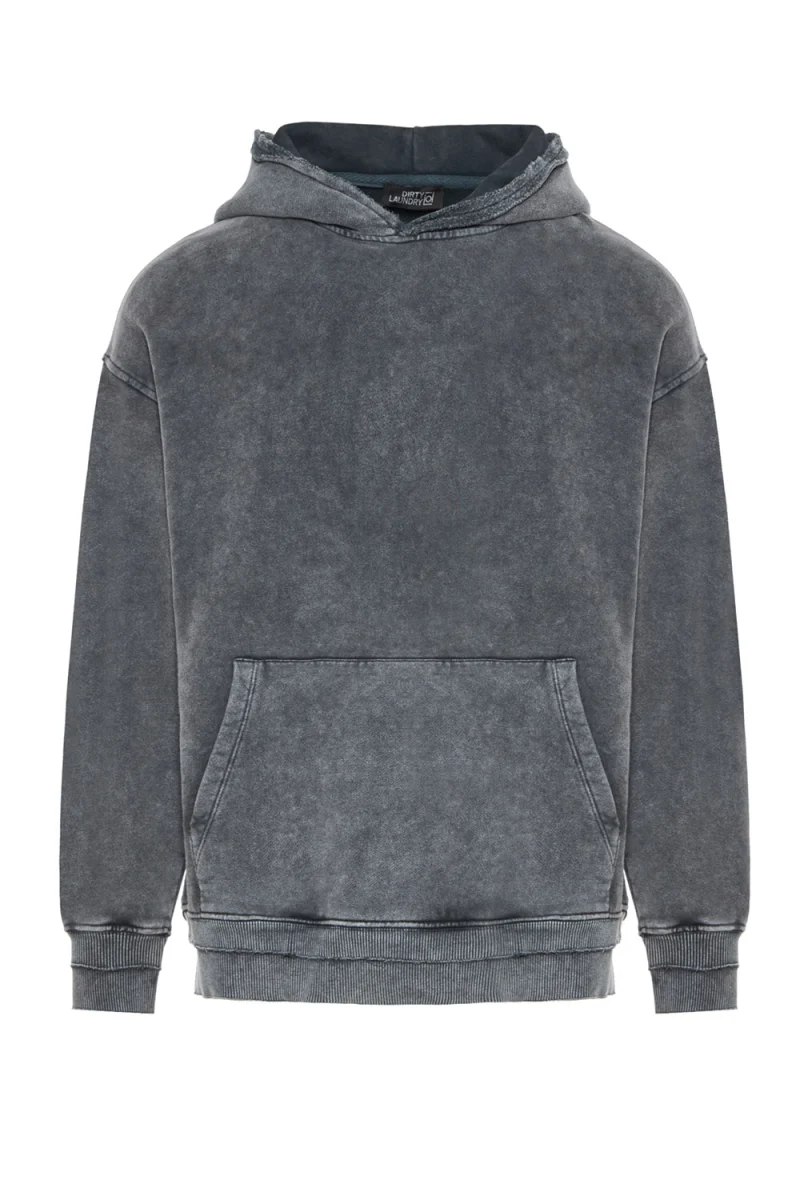 Суичър Relaxed Hoodie-Rib Details DLMH000146 vintage grey