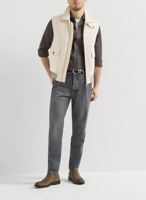 Класически деним Brunello Cucinelli — снимка 5