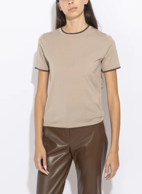 Фин пуловер с контрастни детайли 'S Max Mara Smmegidio — снимка 4