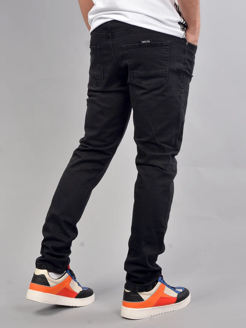 ЧЕРЕН ДЕНИМ ASH BLACK REGULAR FIT DENIM — снимка 4