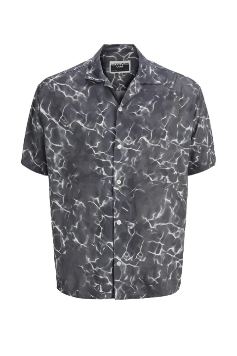 Риза Jcoinfinity Aop Resort Ss 12276854 C-N10 black