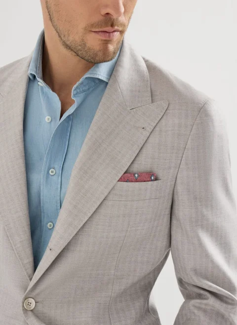 Блейзър `Chevron` Brunello Cucinelli — снимка 3