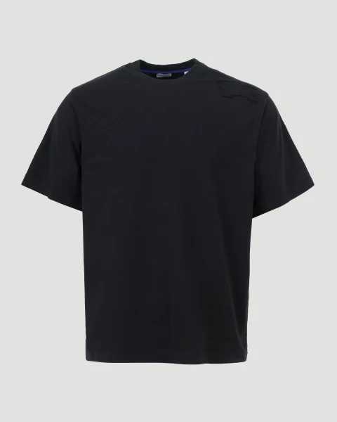 Cotton T-Shirt in Black