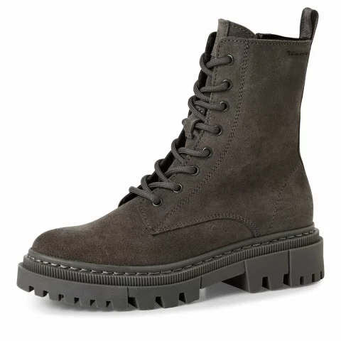 Дамски Кубинки TAMARIS – 1-25276-41-214 ANTHRACITE — снимка 3