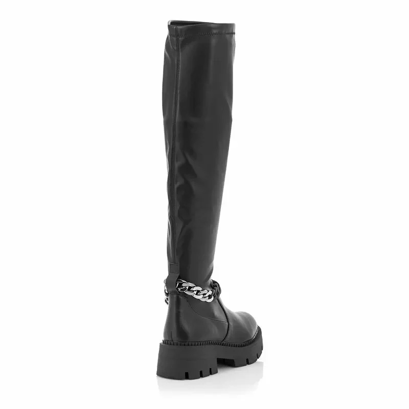 Дамски Чизми TAMARIS – 1-1-25625-29 001 BLACK — снимка 2