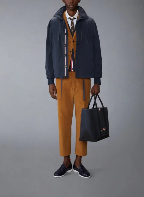 Сако от рипсено кадифе Thom Browne — снимка 5