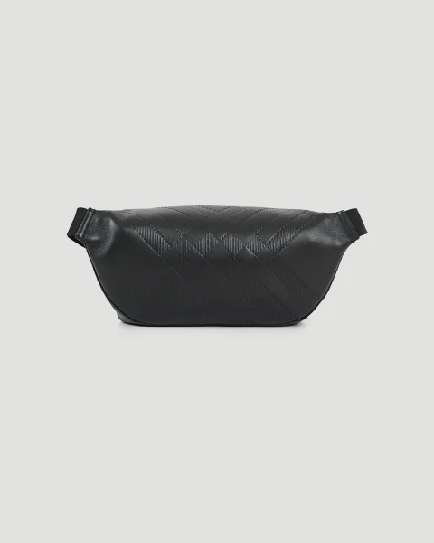 Belt Bag in Black Leather — снимка 2