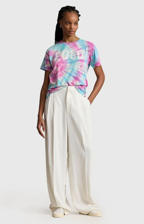 Тениска с tie-dye ефект — снимка 2