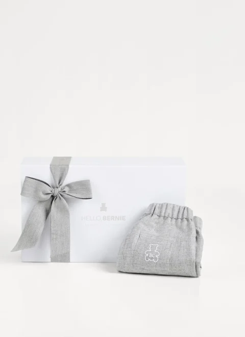 Панталон от кашмир Brunello Cucinelli Kids — снимка 4