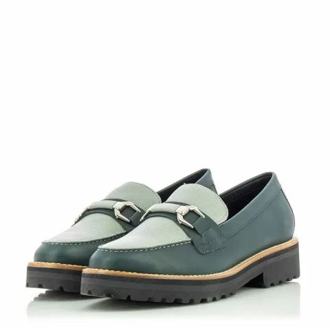 Дамски Лоуфър WIRTH – 14386 KAMIK FAST GREEN — снимка 3