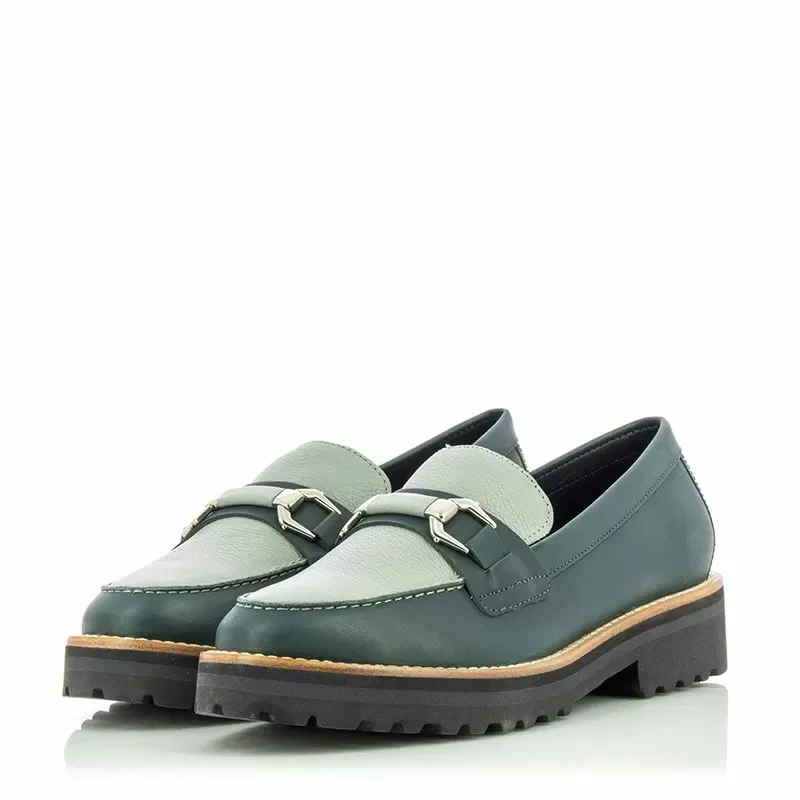 Дамски Лоуфър WIRTH – 14386 KAMIK FAST GREEN — снимка 3