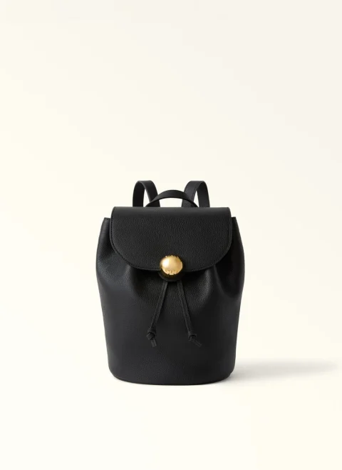 Кожена раница Furla Moonlight Nero