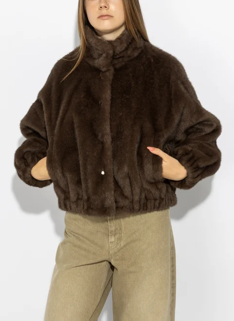 Яке 'Fluffy-texture' Weekend Max Mara Wkdanemone — снимка 6