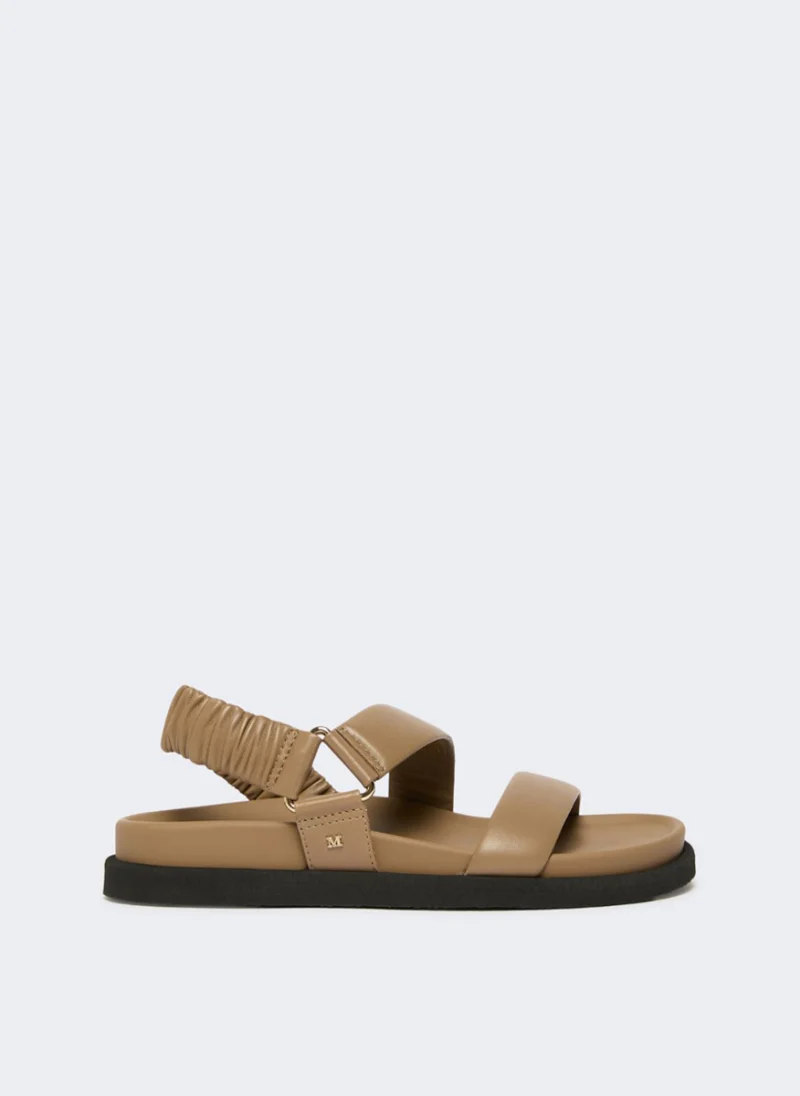Кожени сандали Max Mara Mxamacro
