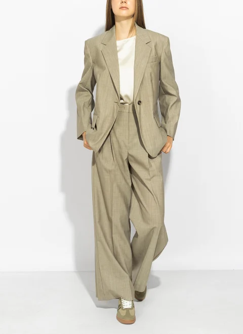 Сако от фина вълна Weekend Max Mara Wkdattila — снимка 5