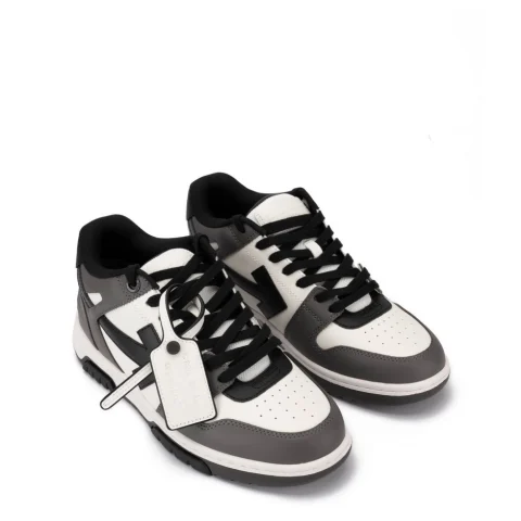 Мъжки сиви сникърси Out Of Office OFF-WHITE — снимка 8