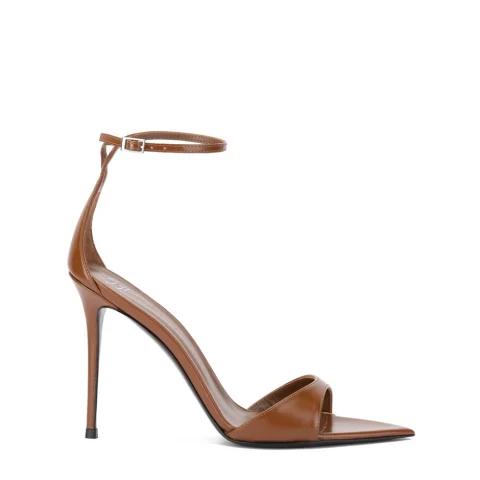 Дамски кафяви сандали Giuseppe Zanotti