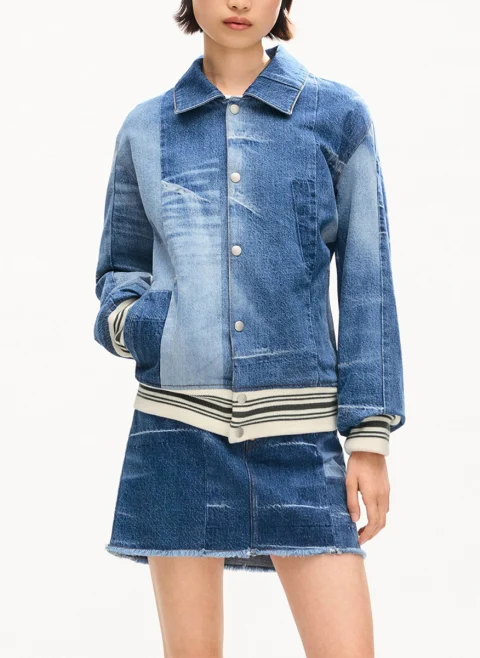 Яке от деним 'Patchwork' Kenzo — снимка 2