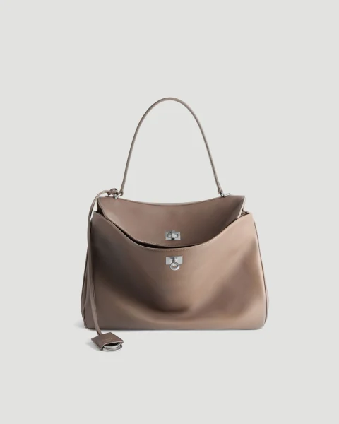 Rodeo Handbag Medium in Taupe