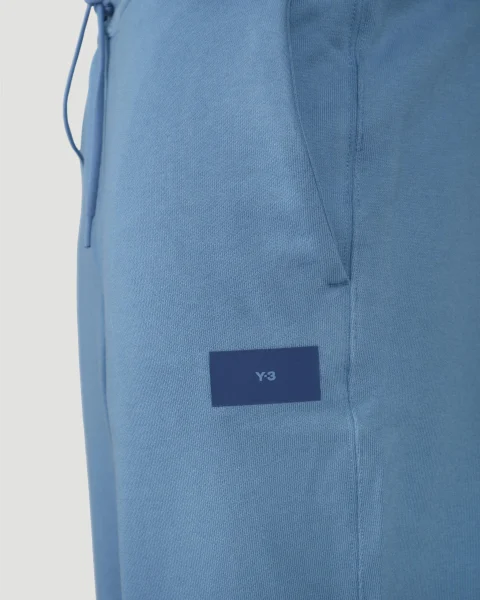 Classic Terry Cuffed Pants in Blue — снимка 2
