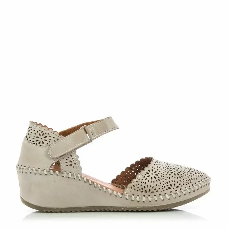 Дамски Сандали На Платформа VERONELA – 128.027 R108 OFF WHITE