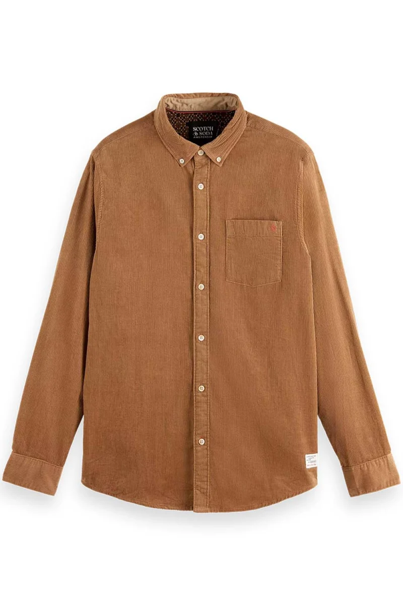 Риза Essential Corduroy 174525 SC0619 camel