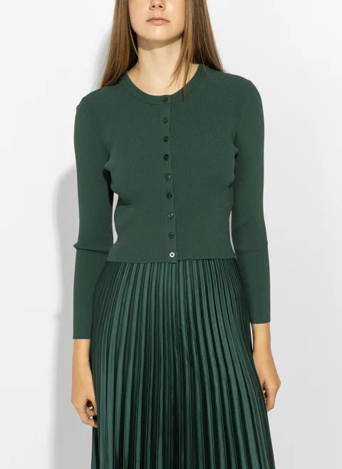 Жилетка с рипс дизайн Weekend Max Mara Wkdtennis — снимка 2