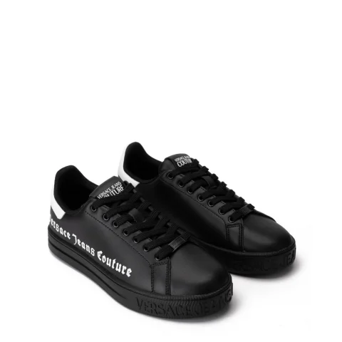Мъжки черни спортни обувки VERSACE JEANS — снимка 4