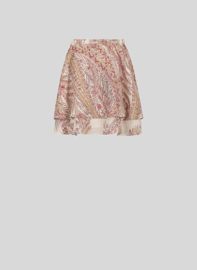 Пола с принт 'Floral Paisley' Etro Kids — снимка 2