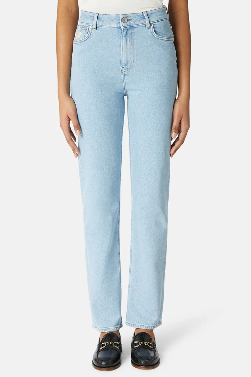 Jean 56J00169/1T005803/E/005 5 Pocket Mid Rise Straight Fit — снимка 2