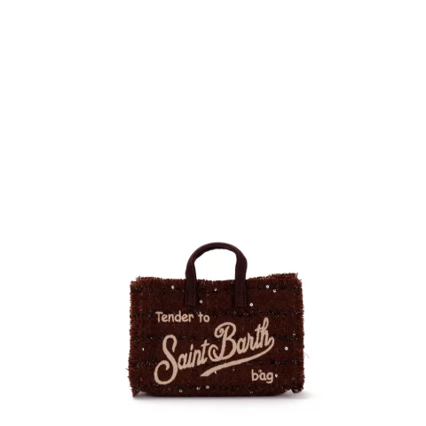 Чантичка за телефон Mini Paillettes SAINT BARTH