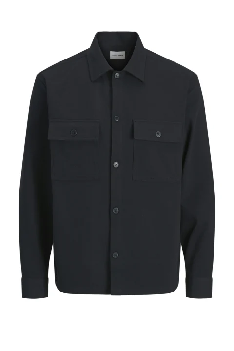 Риза Jjewilliam Overshirt 12306252 19-4013 TCX dark navy