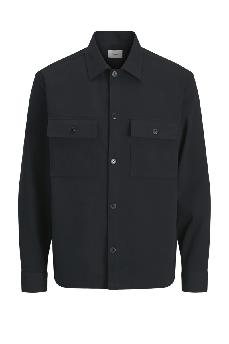 Риза Jjewilliam Overshirt 12306252 19-4013 TCX dark navy