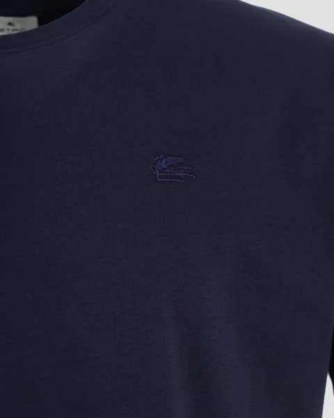 T-Shirt with Logo Patch — снимка 2