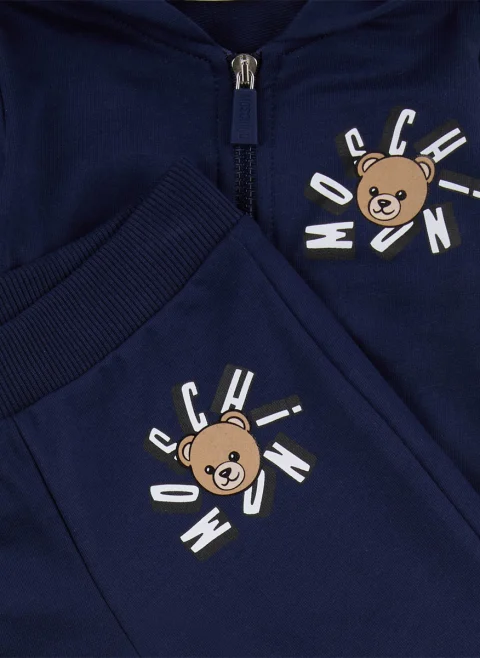 Спортен комплект с принт Moschino Kids — снимка 6