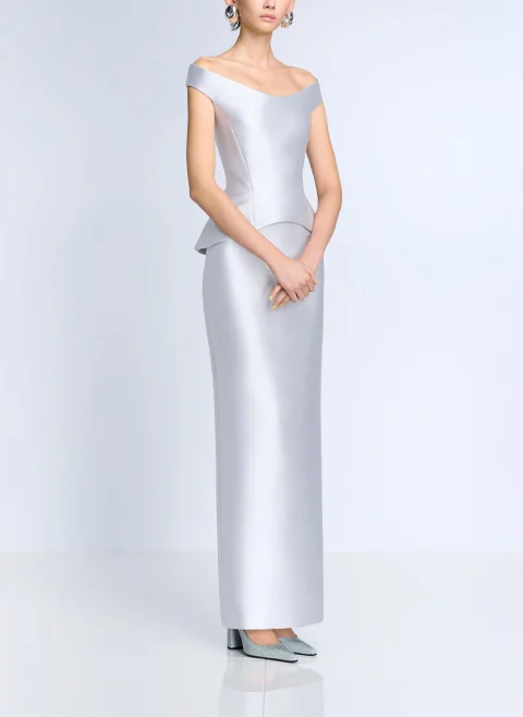 Рокля с 'Off-the-shoulder' дизайн 'Pieta' Solace London — снимка 4