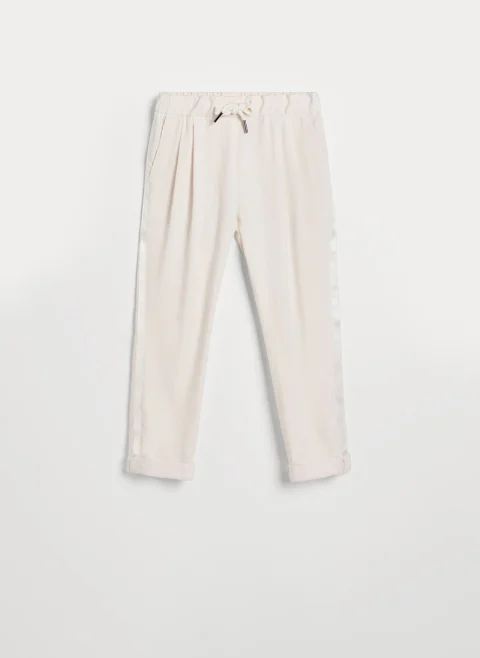 Панталон с връзки Brunello Cucinelli Kids 12+