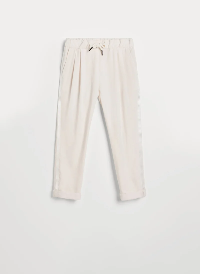 Панталон с връзки Brunello Cucinelli Kids 12+