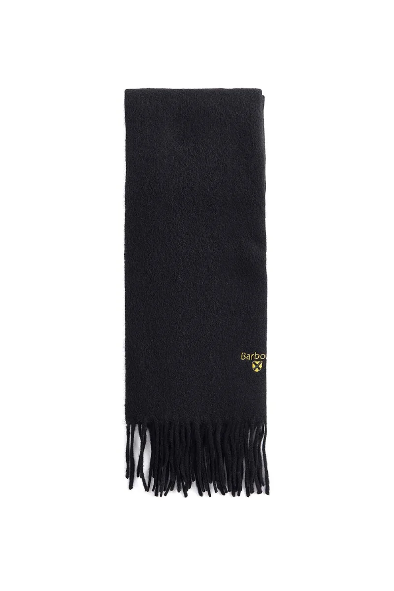 Шал Plain Lambswool USC0008 bk11 black — снимка 2