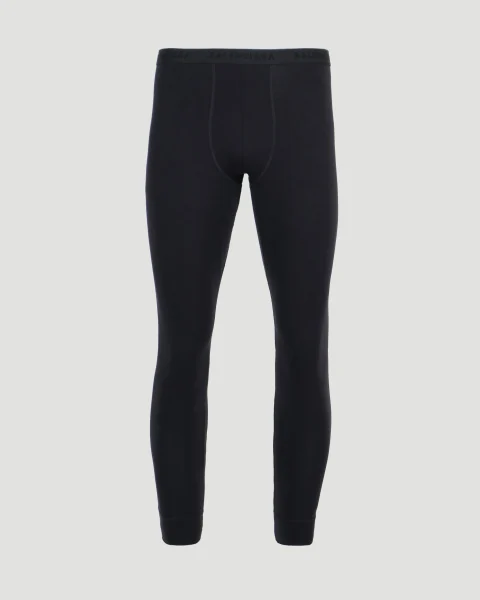 Under Leggings in Black Stretch Cotton