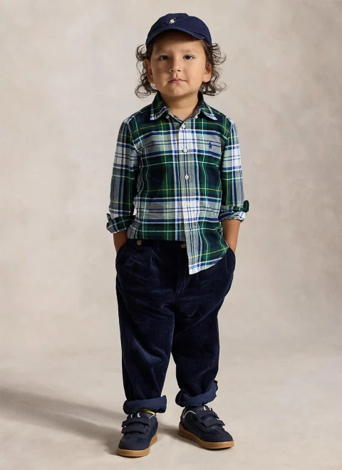Риза с кариран принт Ralph Lauren Kids 2-7