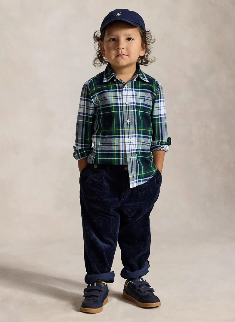 Риза с кариран принт Ralph Lauren Kids 2-7