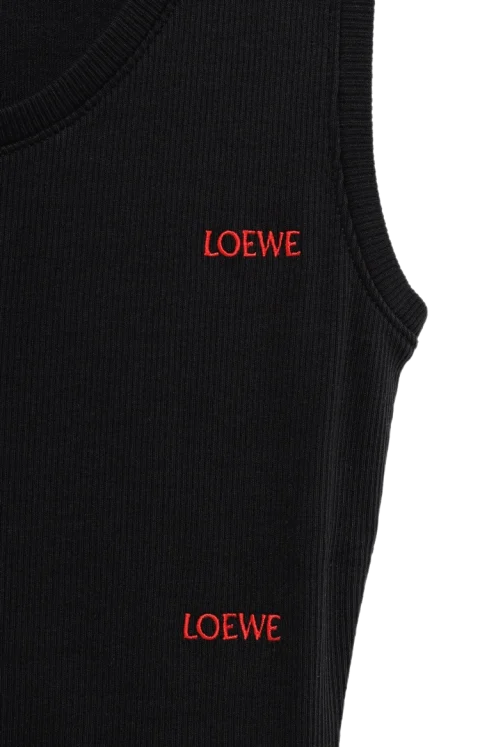 Tank Top in Stretch Cotton — снимка 2