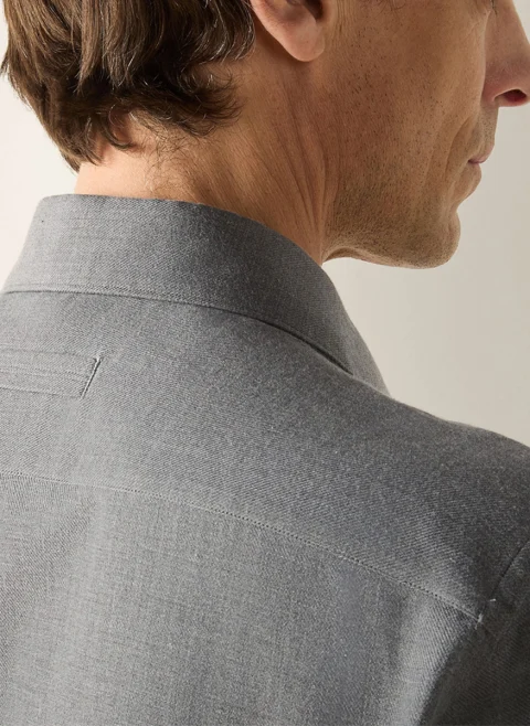 Риза с кашмир Zegna — снимка 3