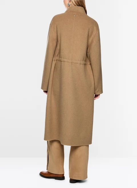 Палто от вълна и коприна с връзки Marc Cain Collections — снимка 3