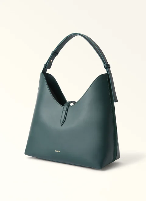 Чанта Furla Goccia Toni Dark Forest — снимка 2