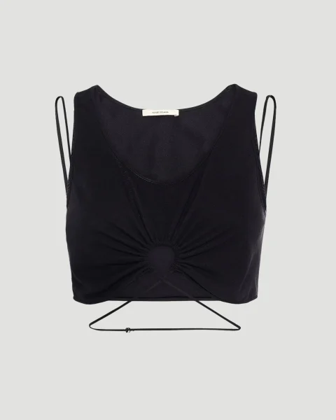 Crop Top in Black
