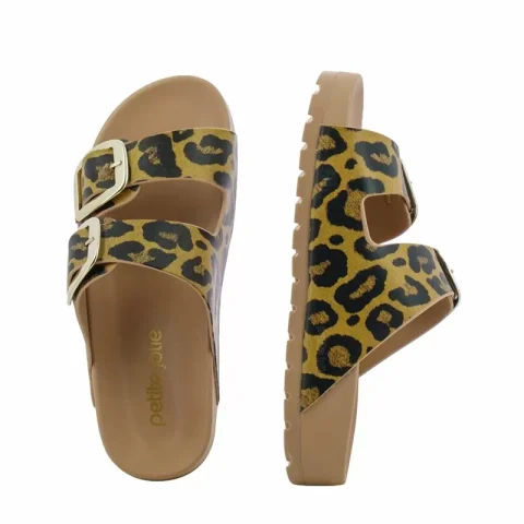 Дамски Равни Чехли PETITE JOLIE – PJ7289 LOVIN’ FLAT HAZELNUT — снимка 5